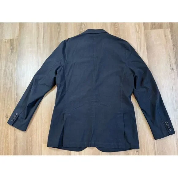 J Crew Ludlow Mens Cotton Unstructured Blazer‎ Sport Coat Jacket Glen Check 42L - Picture 7 of 11